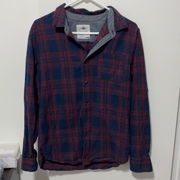 On The Byas Men’s Flannel - Picture 1 of 3